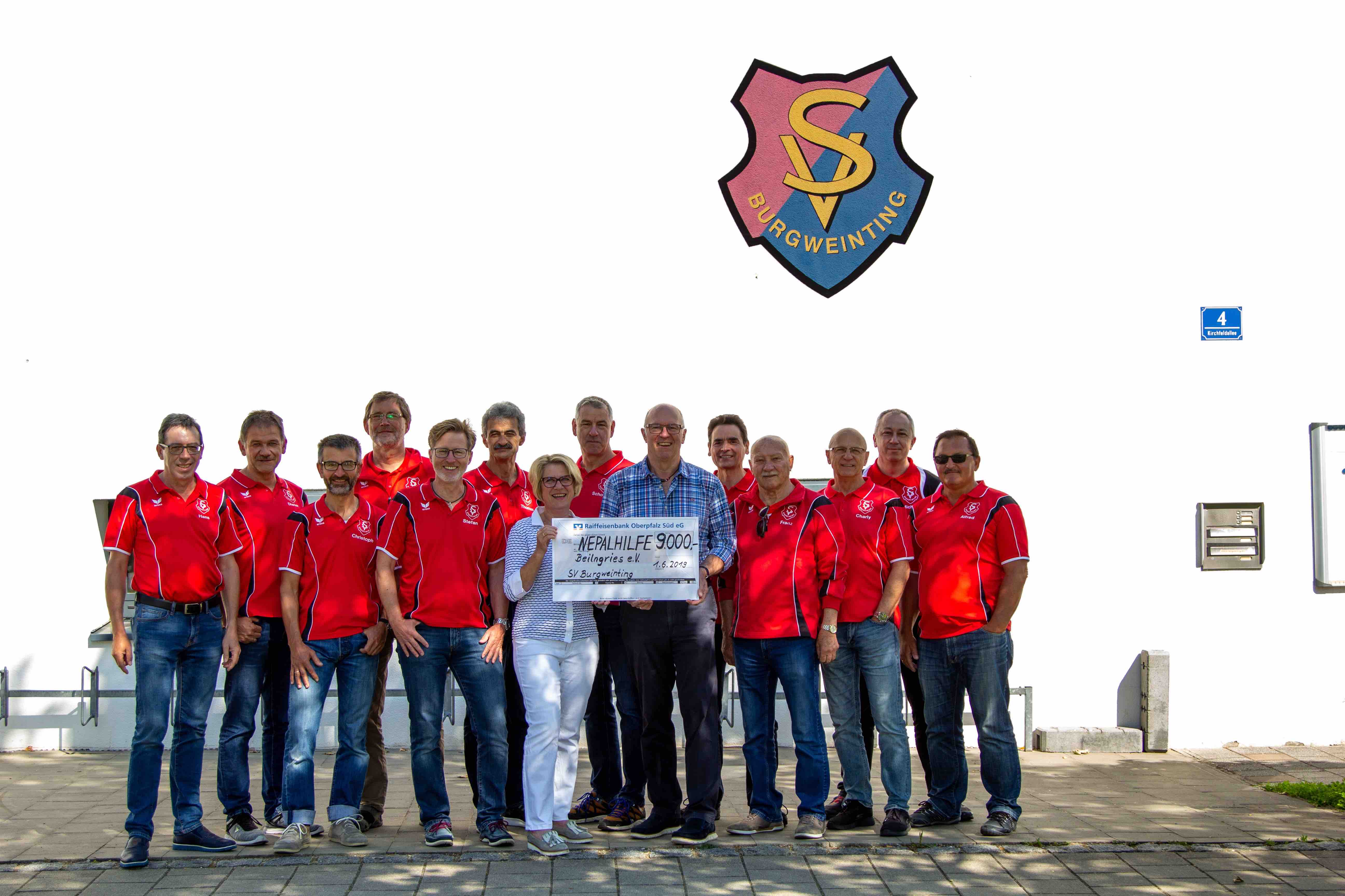 Nepallauf 2019 Scheck
